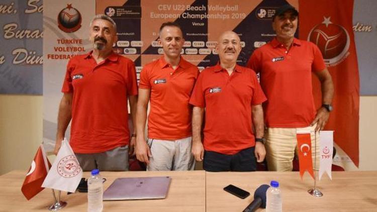 Antalyada U22 Plaj Voleybolu Avrupa Şampiyonası heyecanı