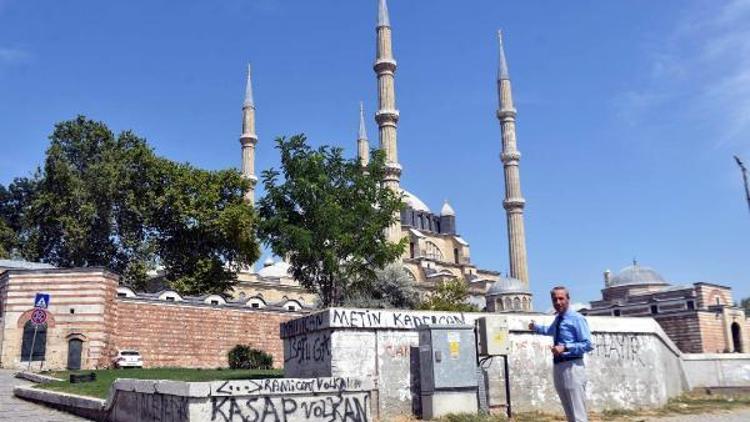 Selimiye Camisinde görüntü kirliliği