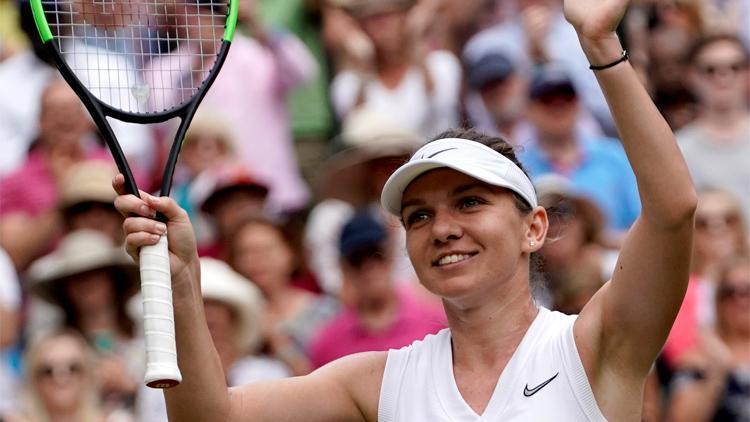 Wimbledonda ilk finalist Halep