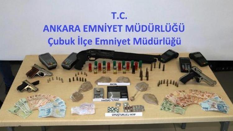 Ankarada uyuşturucu operasyonuna 8 tutuklama