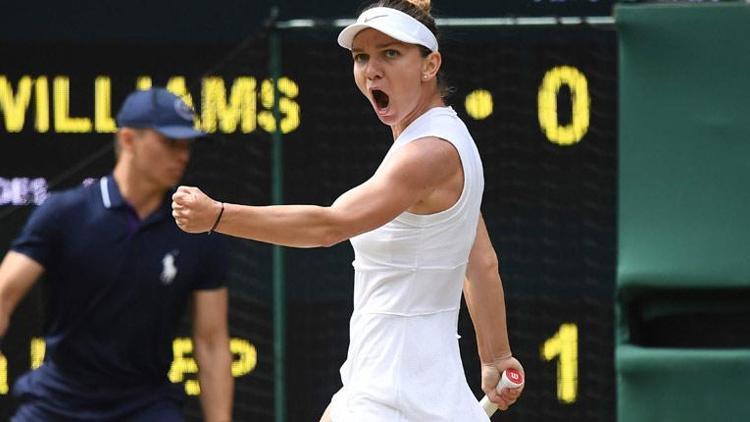Wimbledonda şampiyon Simona Halep