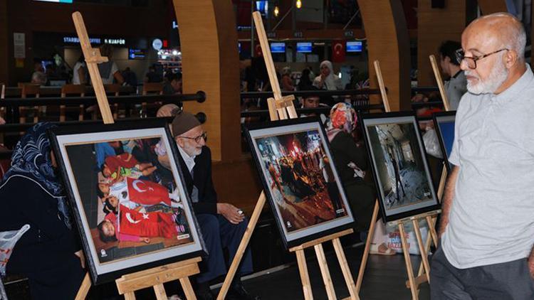 İstanbul Sabiha Gökçen Havalimanında 15 Temmuz fotoğraf sergisi