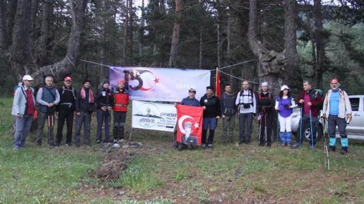 Ilgaz Dağında 15 Temmuz şehitlerini andılar