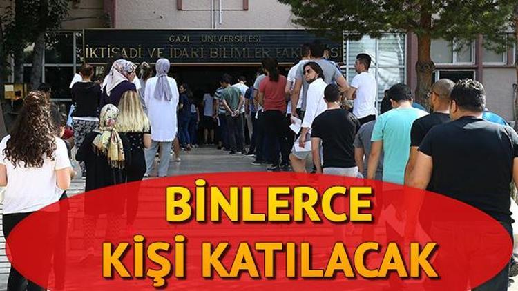 KPSS alan bilgisi sınavları ne zaman