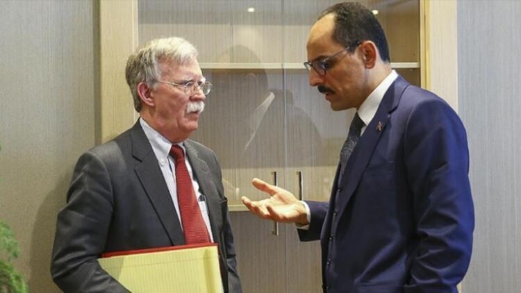 İbrahim Kalın, John Bolton ile telefonda görüştü