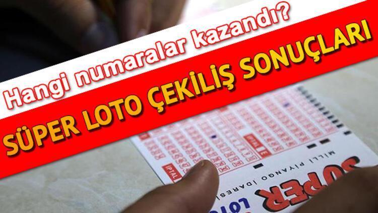 Süper Loto haftaya devretti MPİ 18 Temmuz Süper Loto çekiliş sonuçları