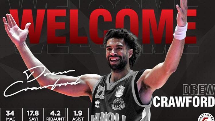 Drew Crawford, Gaziantep Basketbolda