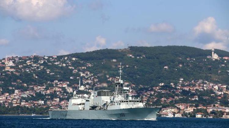 NATO savaş gemisi 19 gün sonra Karadenizden ayrıldı