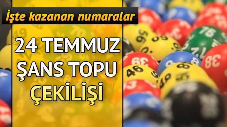 Şans Topunda 828 bin TL 1 kişiye çıktı.. 24 Temmuz MPİ Şans Topu çekiliş sonuçları