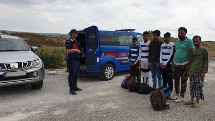 Çankırı’da 6 kaçak göçmen yakalandı