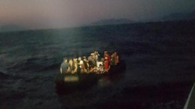 Bodrum ve Datçada 78 kaçak göçmen yakalandı