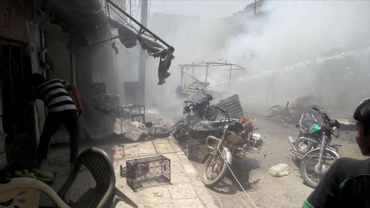 Suriyenin kuzeyinde eş zamanlı bombalı saldırı