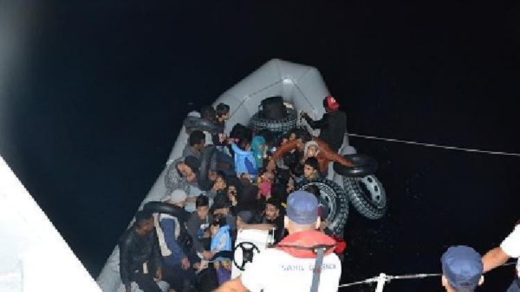 Balıkesirde 32 kaçak göçmen yakalandı