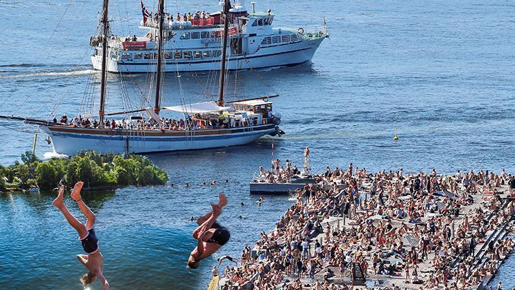 İskandinavyada hava sıcaklığı 40 dereceye dayandı