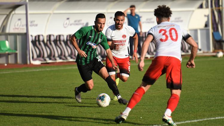 Denizlispor - Ümraniyespor maçında 4 gol