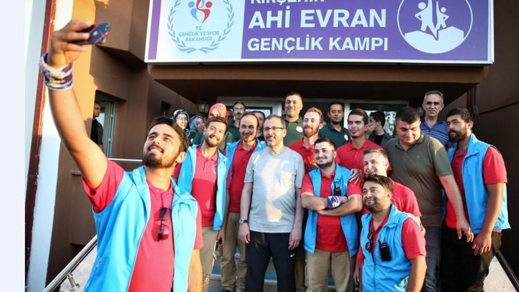 Bakan Kasapoğlu: “38 gençlik kampından her yıl 125 bin gencimiz yararlanıyor