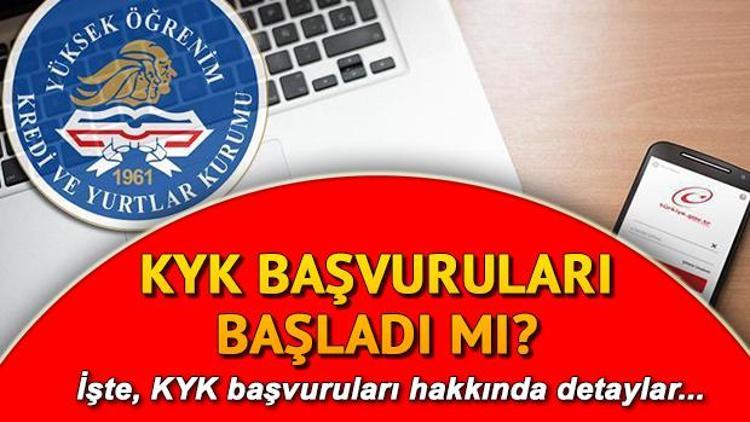 KYK yurt ve burs başvurusu ne zaman yapılacak Tarih açıklandı mı