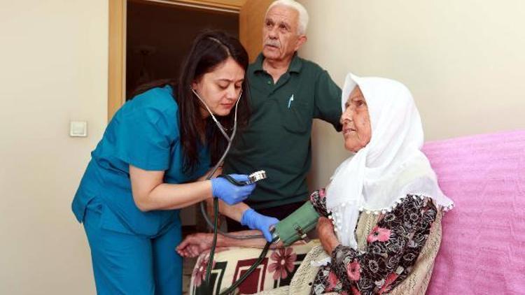 Yenimahalleden hastalara evde sağlık hizmeti