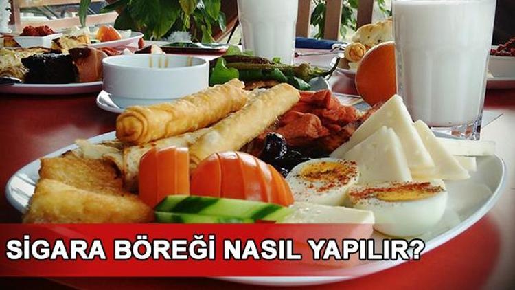 Sigara böreği nasıl yapılır? Kahvaltı sofralarınız için sigara böreği tarifi