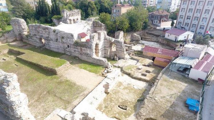 Sinoptaki kazıda 1500 yıllık kilise kalıntıları bulundu