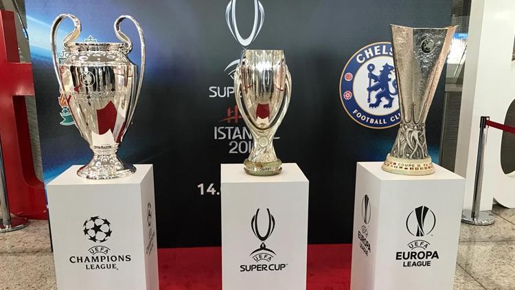 Süper Kupa, İstanbul Havalimanı’na getirildi
