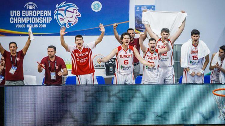 Türkiye, U18 Avrupa Şampiyonası’nda finalde