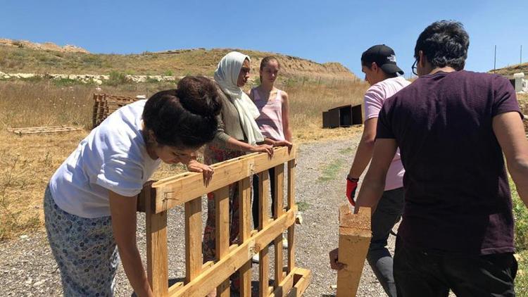 22 yabancı öğrenciden sokak hayvanlarına destek