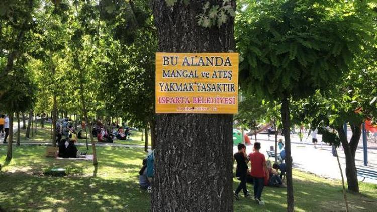 Çocuk parkı yakınında mangal yakmak yasaklandı