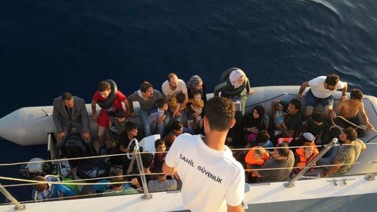 Didimde 128 kaçak göçmen ile 1 organizatör yakalandı