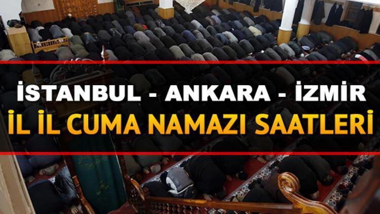 İstanbul, Ankara ve İzmirde cuma namazı saat kaçta kılınacak