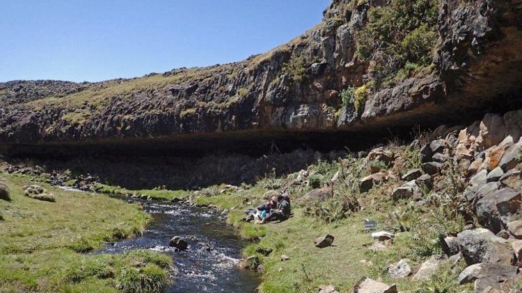 Etiyopyada insanoğlunun yüksekte kurduğu en eski yaşam alanı keşfedildi