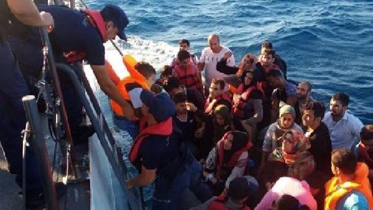 Edirnede 77 kaçak göçmen yakalandı