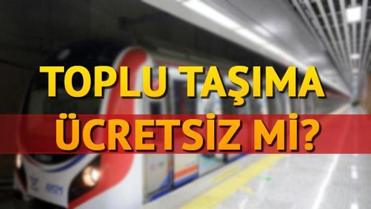 Bayramda İETT otobüsleri, vapurlar ve metro kaç gün ücretsiz İşte İETT bayram tarifesi