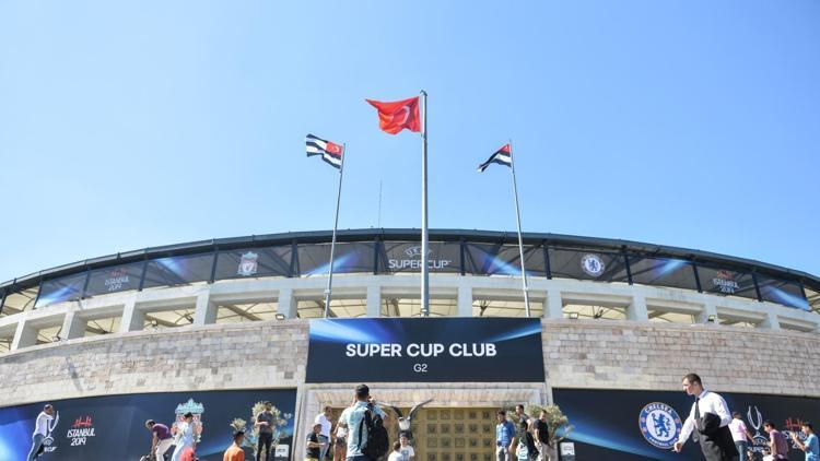 İstanbulu UEFA Süper Kupa heyecanı sardı