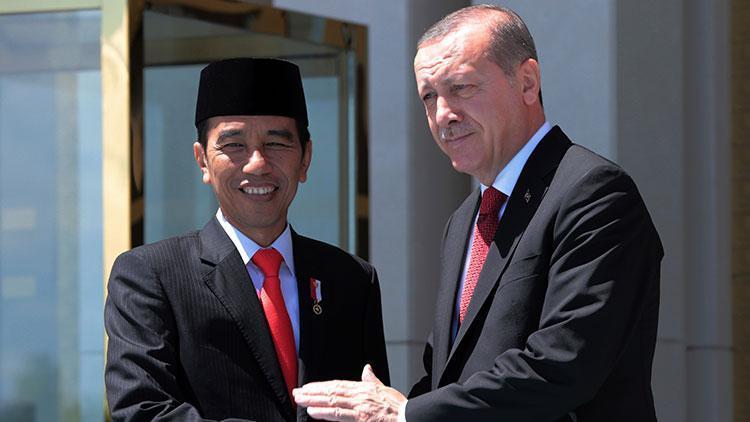 Son dakika... Erdoğan, Endonezyalı mevkidaşı ile görüştü