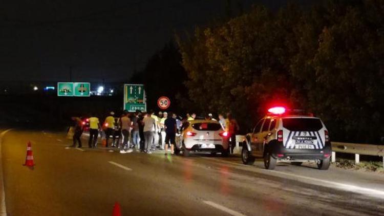 Motosikletli trafik polisi ağır yaralandı