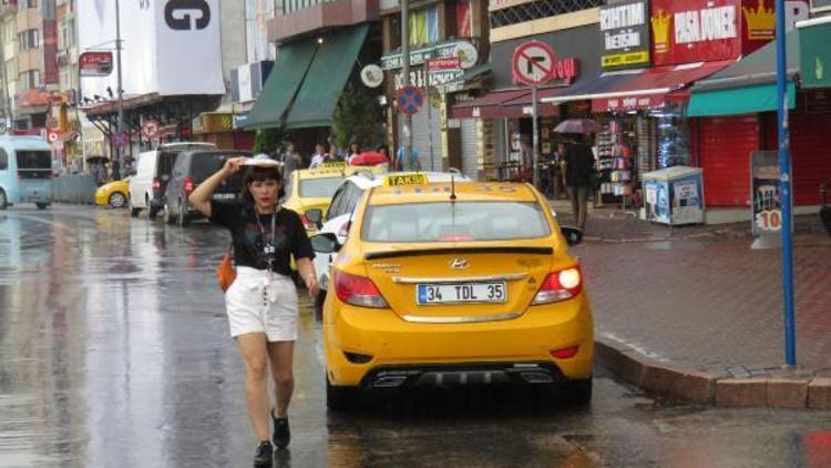 İstanbulda yağmur