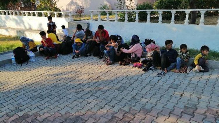 Çanakkale’de 55 kaçak göçmen yakalandı