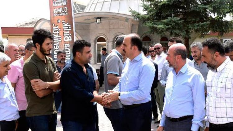 Konya Büyükşehir Belediye Başkanı Altay, Zafer Sanayi esnafıyla buluştu