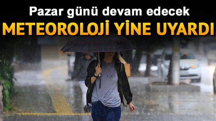 Yarın yağmur yağacak mı 18 Ağustos Meteoroloji hava durumu raporu