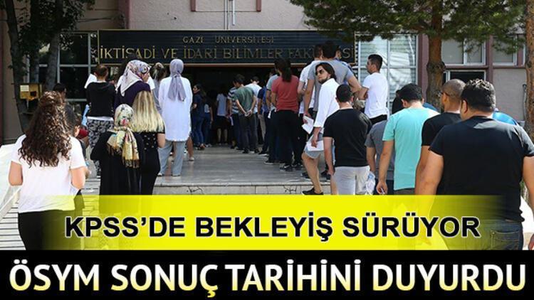 KPSS sonuçları ne zaman açıklanacak KPSSde geri sayım...