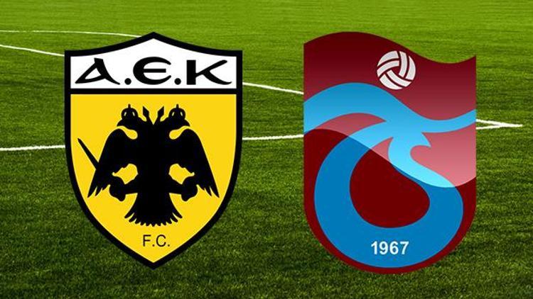 Play- off AEK Trabzonspor maçı ne zaman saat kaçta hangi kanalda