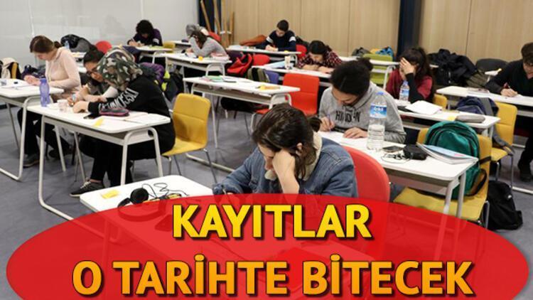 Üniversite kayıtları ne zaman bitecek E kayıt süreci sona erdi