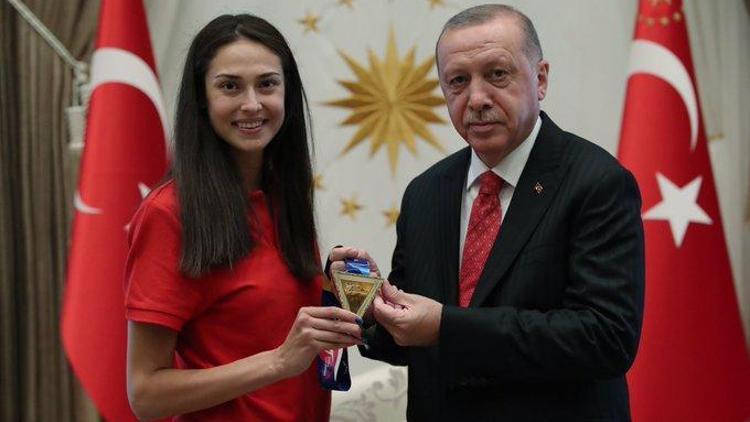 Cumhurbaşkanı Erdoğan, İrem Yamanı kabul etti