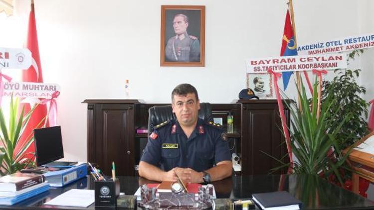 Dinar Jandarma Komutanı göreve başladı