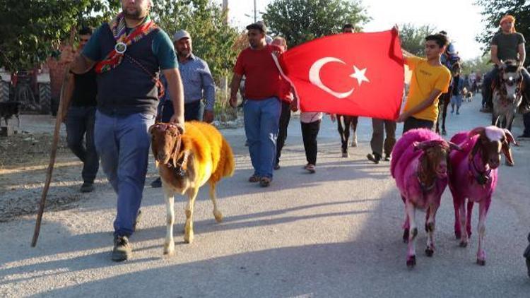 Denizlide asırlık gelenek öncesi temsili Yörük göçü