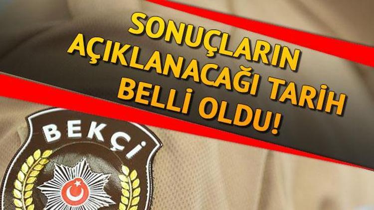 Bekçilik sınav soruları ve cevapları yayınlandı - Sonuçları ne zaman açıklanacak