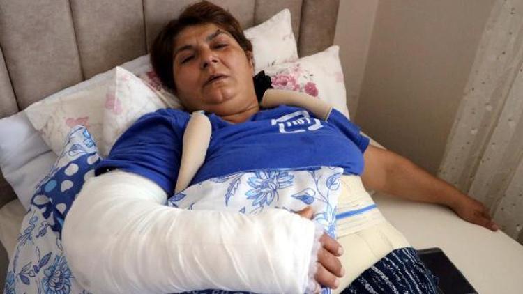 Kayınbiraderinin baltalı saldırısında yaralanan kadın, evine gidemiyor