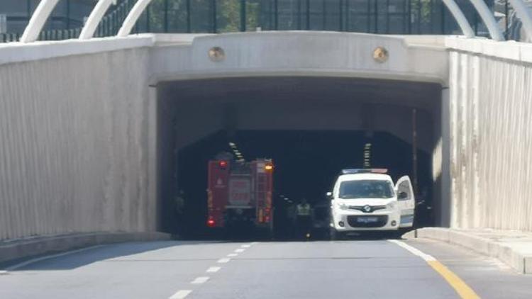 Son dakika... Kaza nedeniyle Avrasya Tüneli bir süre kapandı