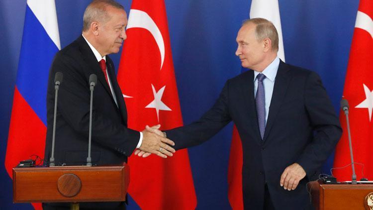 Cumhurbaşkanı Erdoğan ile Putinden önemli açıklamalar